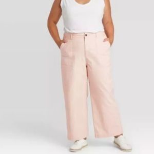 Universal Thread Women's Wide Leg Cropped Jeans